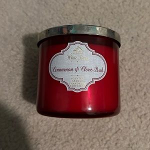NEW Bath and Body Works Cinnamon & Clove Bud 3 Wick Candle